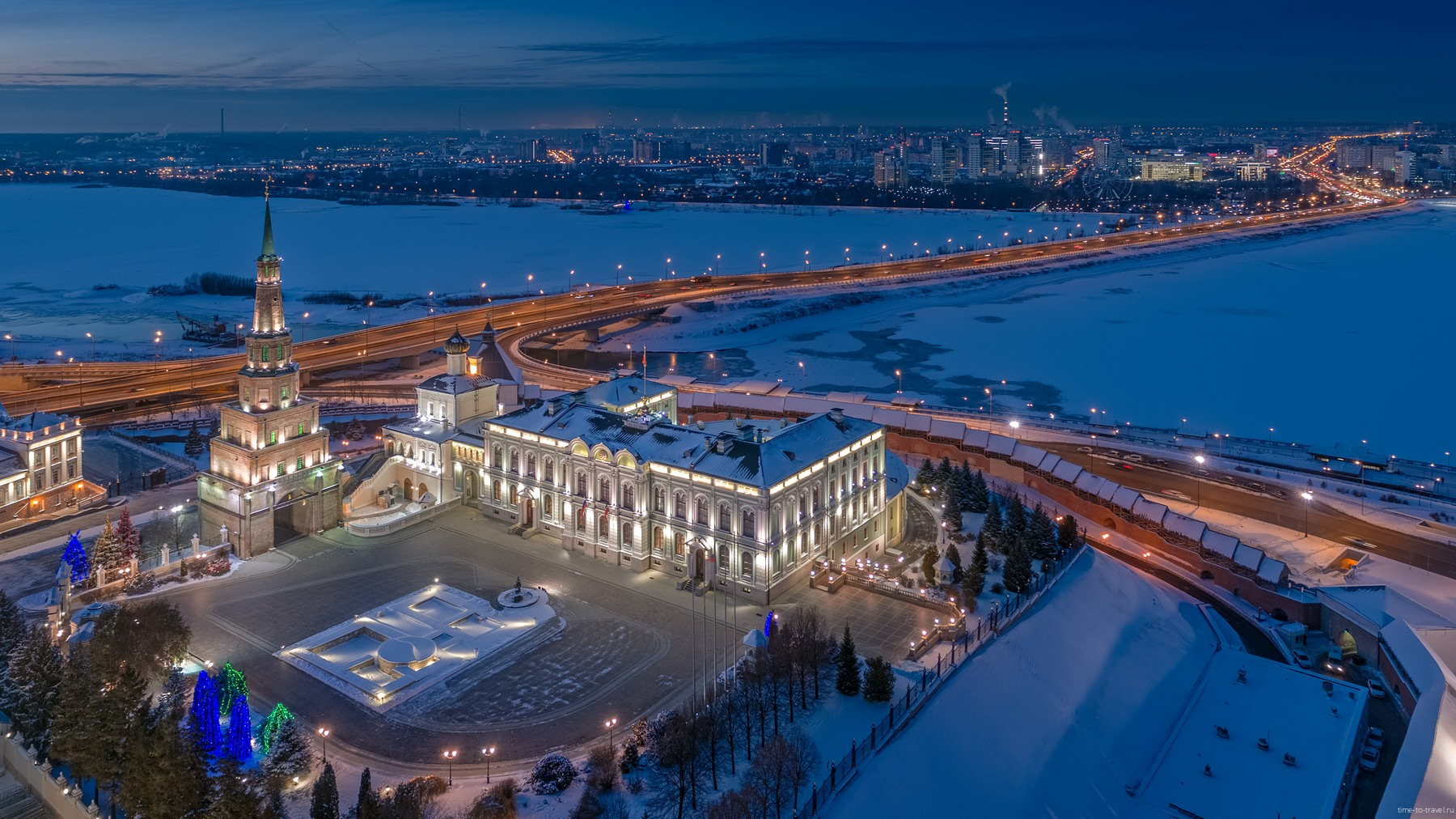 Казанский Кремль зимой